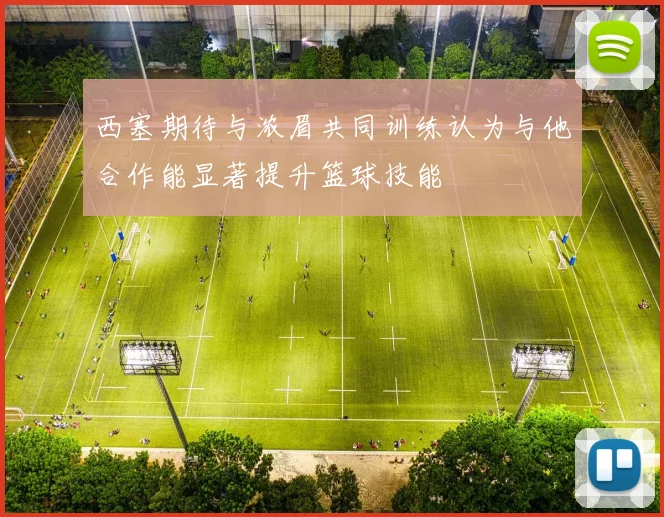 西塞期待与浓眉共同训练认为与他合作能显著提升篮球技能