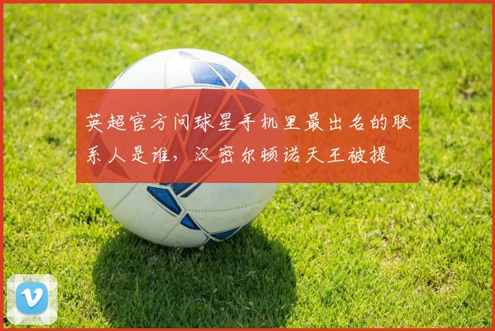 英超官方问球星手机里最出名的联系人是谁，汉密尔顿诺天王被提