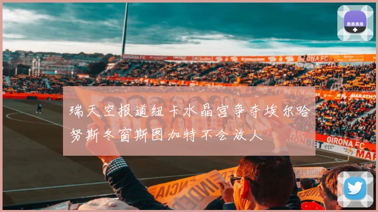 瑞天空报道纽卡水晶宫争夺埃尔哈努斯冬窗斯图加特不会放人