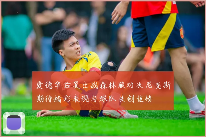 爱德华兹复出战森林狼对决尼克斯期待精彩表现与球队共创佳绩